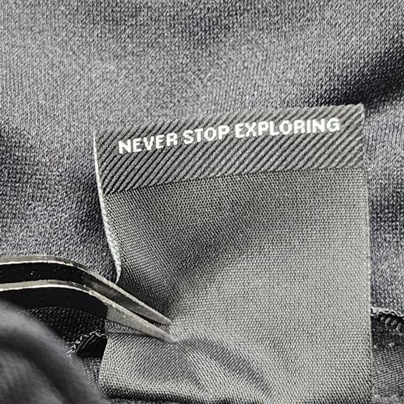 NEW The North Face Sweatshirt Womens M Black Horizon 1/2 Zip Fleece Pullover - Picture 11 of 14